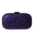 Marano Glitter Clutch, front view